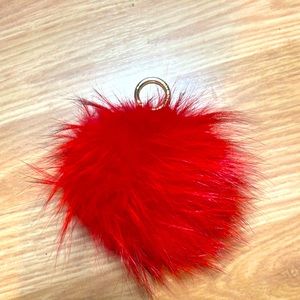 Michael Kors Fox Fur keychain